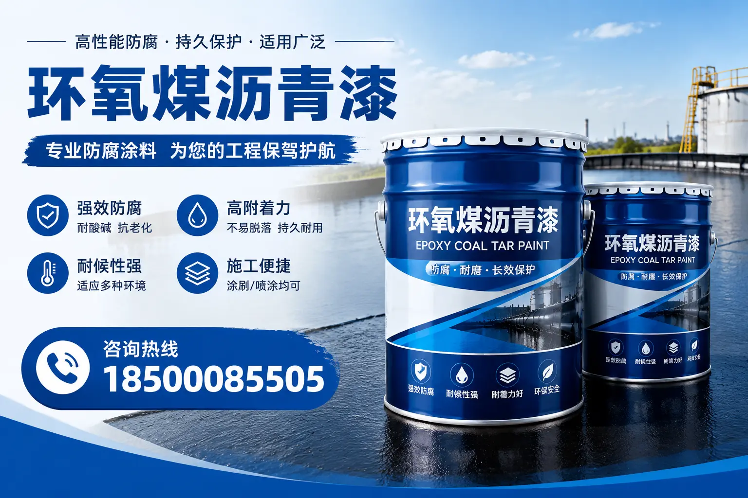 环氧煤沥青漆与其他漆类的比较,邯郸用户的选择依据