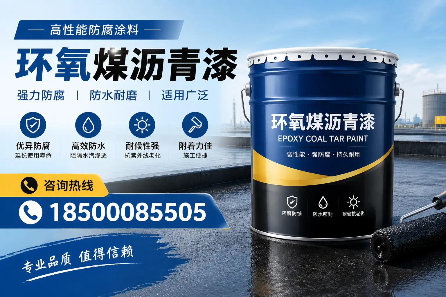 环氧煤沥青漆的主要成分与功能,邯郸用户深度了解