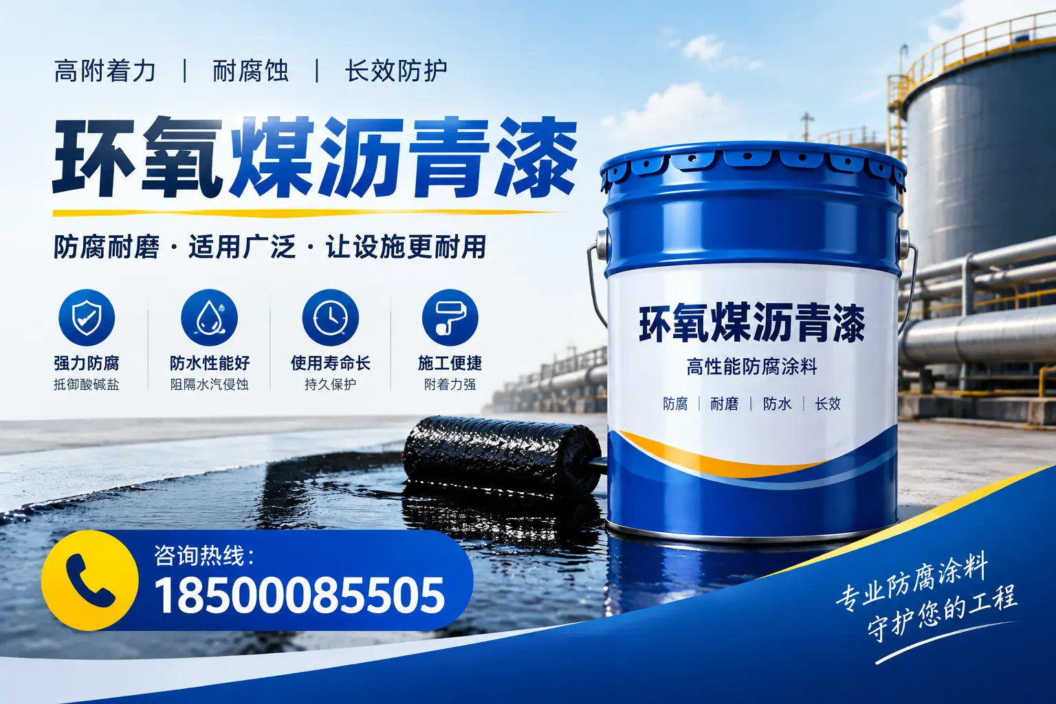 环氧煤沥青漆与其他涂料的对比分析，助力邯郸企业决策